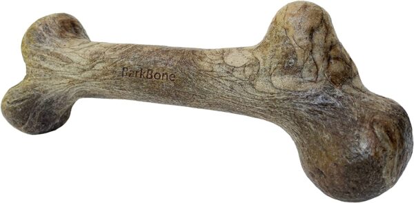 Pet Qwerks Dinosaur BarkBone - Nylon Dog Bone for Aggressive Chewers