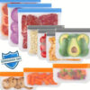 PEVA Refrigerator Split Storage Grocery Bag